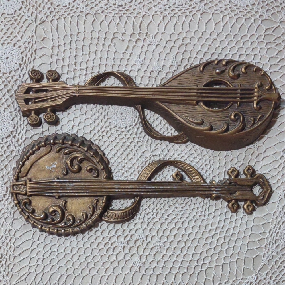 1976 Sexton Aluminum? Mandolins Painted Bronze